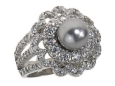 Кольцо, серебро 925, жемчуг синт,циркон 001 02 21-00047 2010 г инфо 5120w.