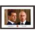 Постер "Медведев Д А и Путин В В ", 30 см х 45 см х 45 см Артикул: 3045-РМ инфо 1564p.